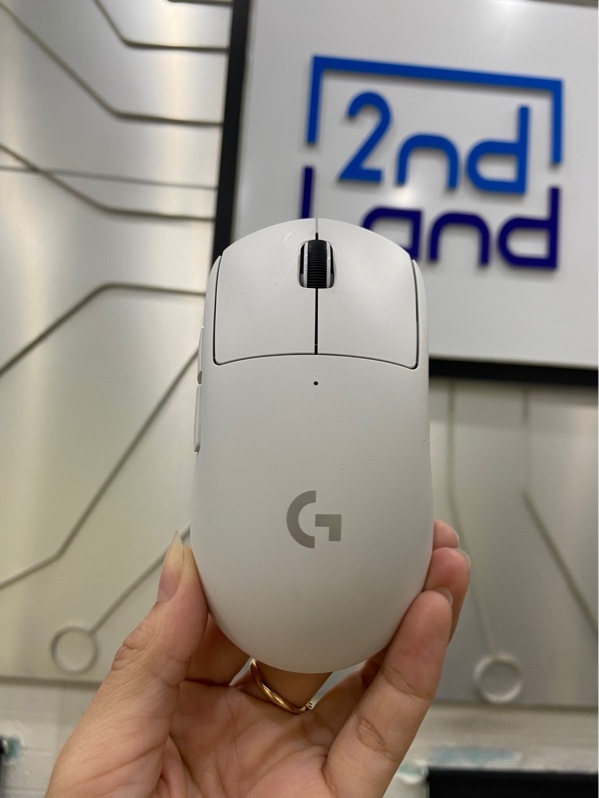 Chuột chơi Game không dây Logitech G Pro X Superlight 2 - Màu trắng - 2 Mode (Dây, 2.4Hz) - Ngoại hình: 98% - Fullbox