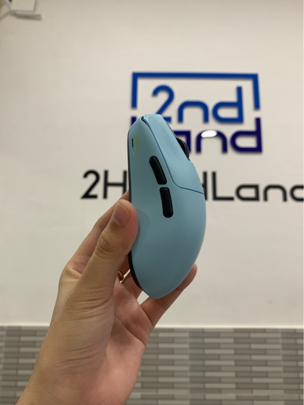 Chuột chơi game không dây siêu nhẹ Scyrox V6 - 2 mode dây + reciver - Màu xanh - Ngoại hình: 98% - Fullbox