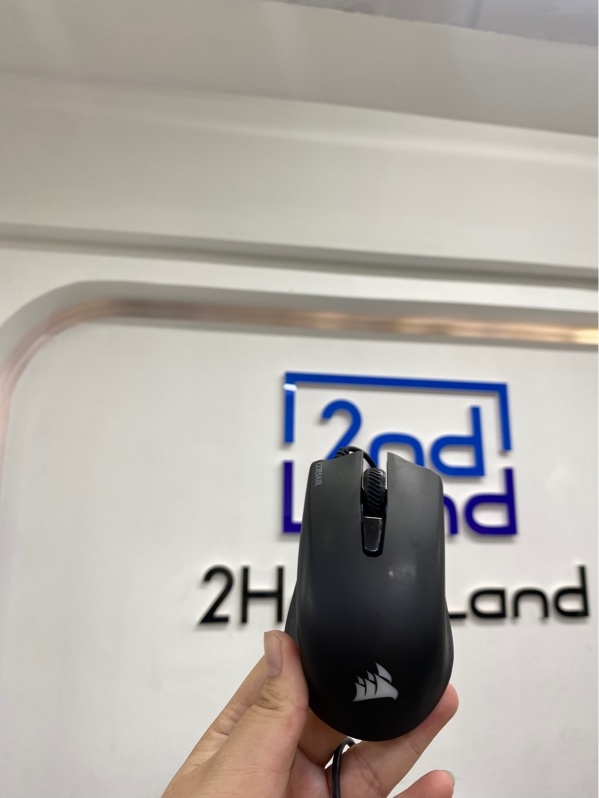 Chuột có dây Corsair Harpoon RGB Pro Gaming Mouse (RGP0074) - Màu đen - Ngoại hình 97% - Mất led - Body
