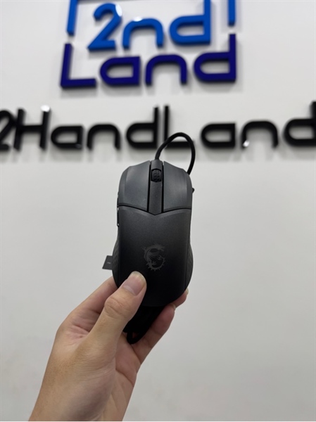 Chuột có dây Gaming MSI Clutch GM41 Lightweight V2 - 1 mode : dây - Màu đen - Ngoại hình 98% - Box