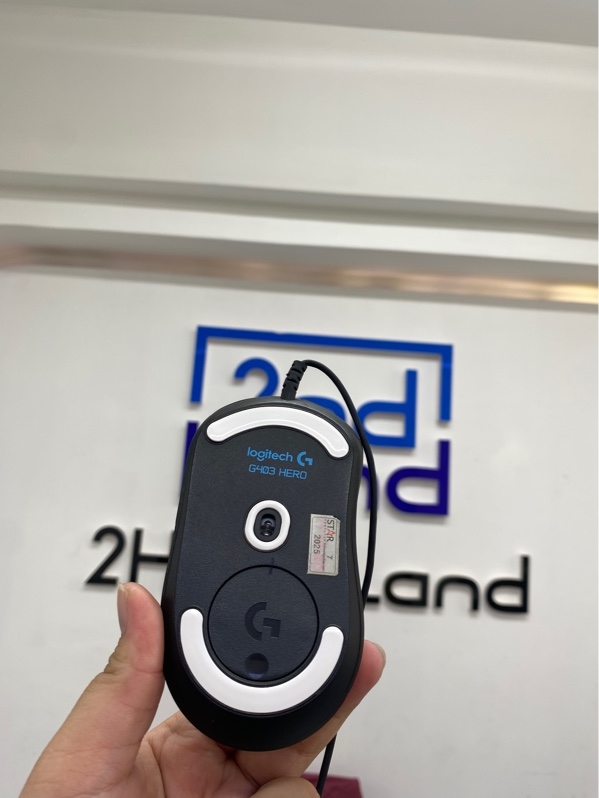 Chuột có dây Logitech G403 Hero - Màu đen - Ngoại hình 97% - Body