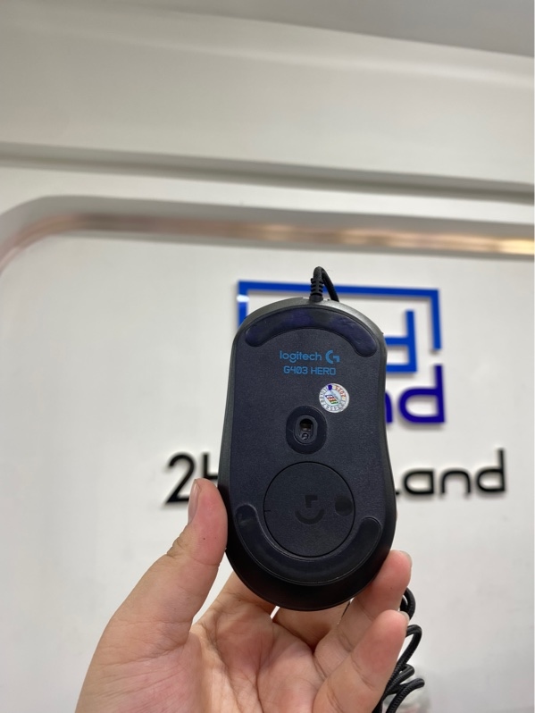 Chuột có dây Logitech G403 hero rep 1:1 - Màu đen - Ngoại hình 97 - Body