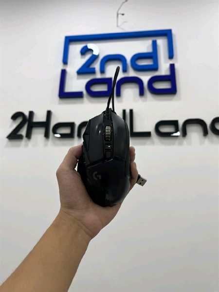 Chuột có dây Logitech G502 Hero - Màu đen - Ngoại hình 97% - Body
