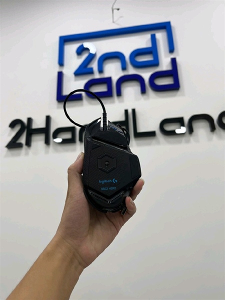 Chuột có dây Logitech G502 Hero - Màu đen - Ngoại hình 97% - Body 2