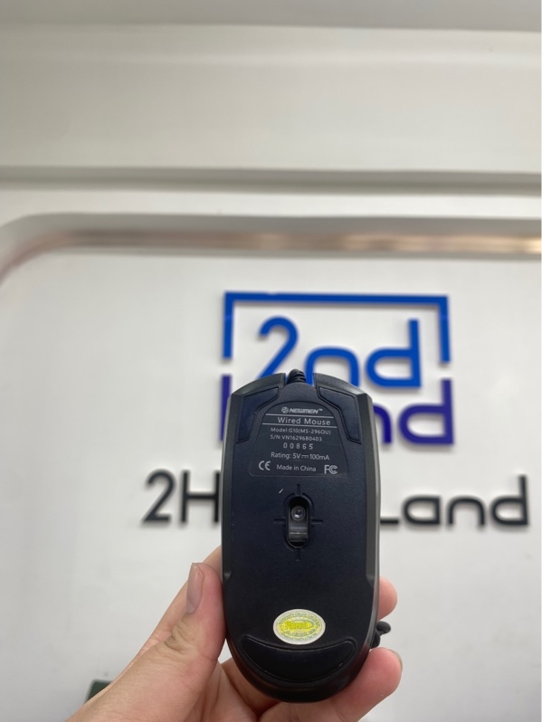 Chuột có dây Newmen G10(ms-296ou) - Màu đen - Ngoại hình 97% - Body