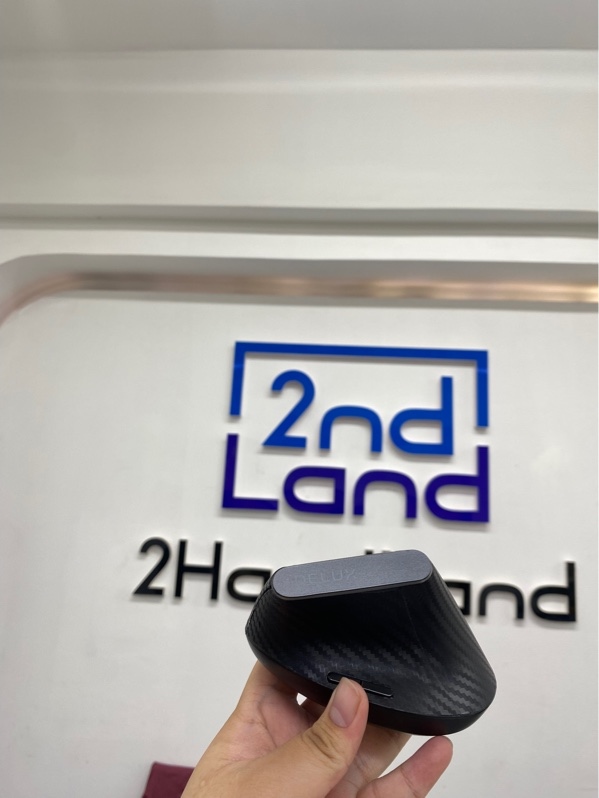 Chuột công thái học-Deluxe M618DB - Màu đen - Ngoại hình 98% - Kèm receiver, 3 mode - body