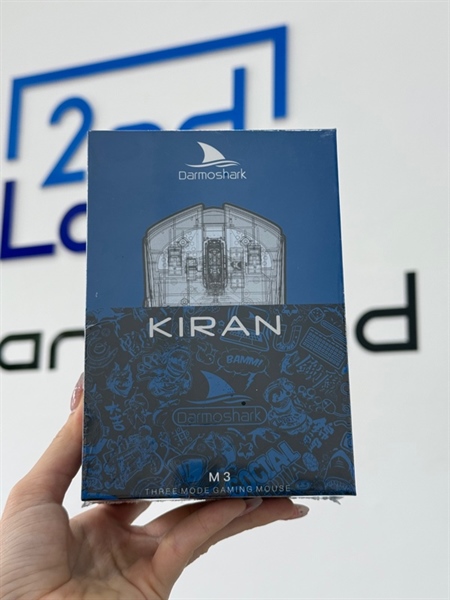 Chuột Darmoshark Kiran M3 - Newseal - Đen