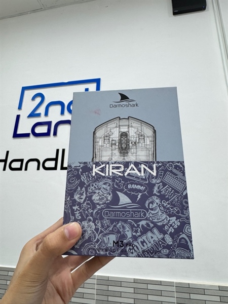 Chuột Darmoshark M3 Pro-Kiran - Fairy Violet - 3 mode - Màu - Ngoại hình 97% - Fullbox