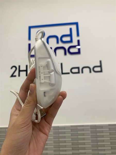 Chuột dây Centaur CT510X - Màu trắng - Ngoại hình: 98% - Ố vàng - Fullbox, kèm 2 vỏ chuột thay thế màu trắng 1