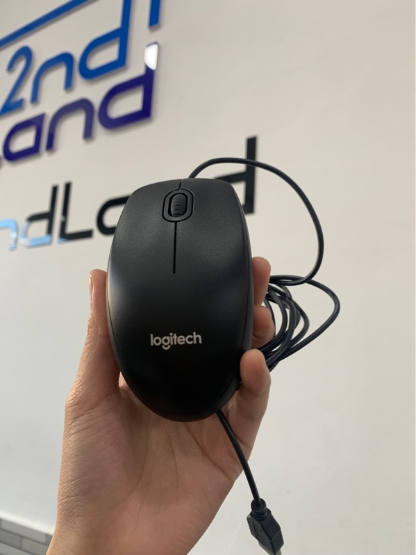 Chuột dây Lgitech B100 - Màu đen - Ngoại hình: 98% - Body