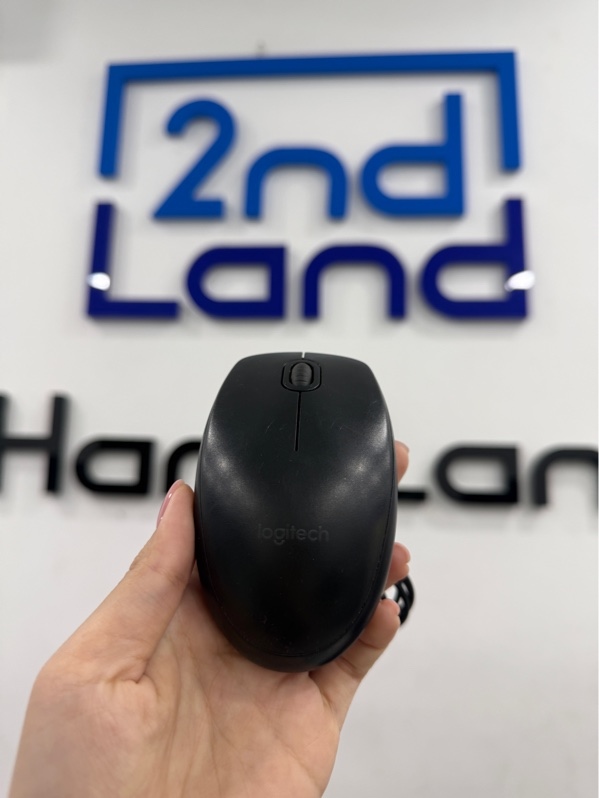Chuột dây Logitech B100 - Màu đen - Ngoại hình 97% - Body