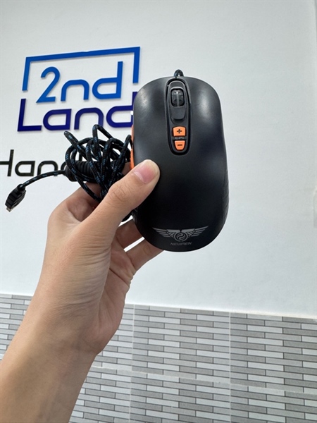 Chuột dây Newmen GX1-Plus - Màu đen - Ngoại hình 97% - Body