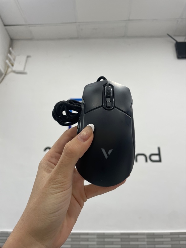 Chuột dây Rapoo VT 200 - Màu đen - Ngoại hình: 97% - Trầy xướt - Body