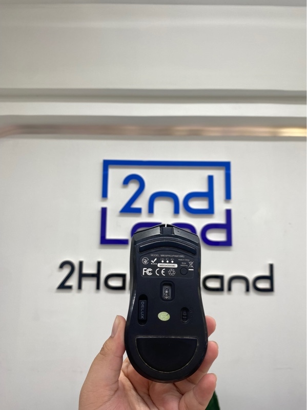 Chuột Delux M800 Pro - 3 mode - Màu đen - Ngoại hình 97% - Fullbox