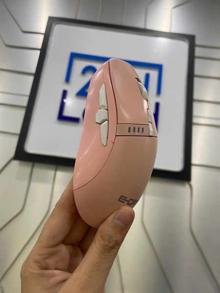 Chuột Edra EM620W - Màu hồng - Ngoại hình: 97% - Kèm receiver 1