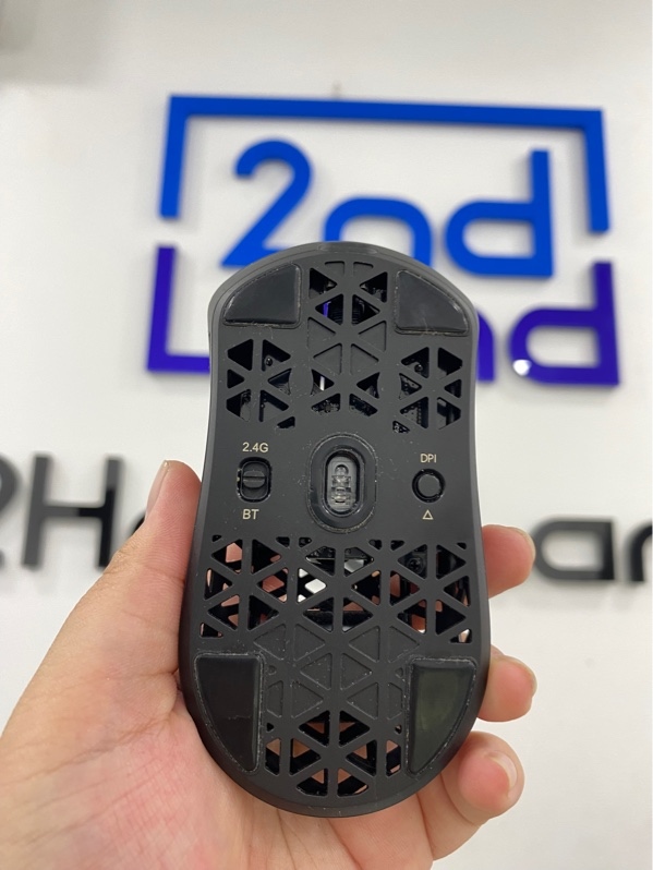 Chuột Edra EM628X Pro max - 3 mode - Màu đen - Ngoại hình 98% - Kèm Box , 1 dây usb-c , 1 dongle