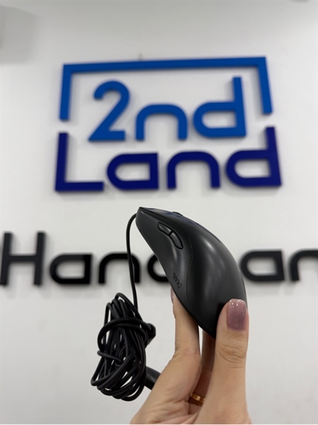 Chuột Gaming BenQ Zowie FK1 - Màu đen - Ngoại hình 97% - Mòn sơn con lăn - Body 2