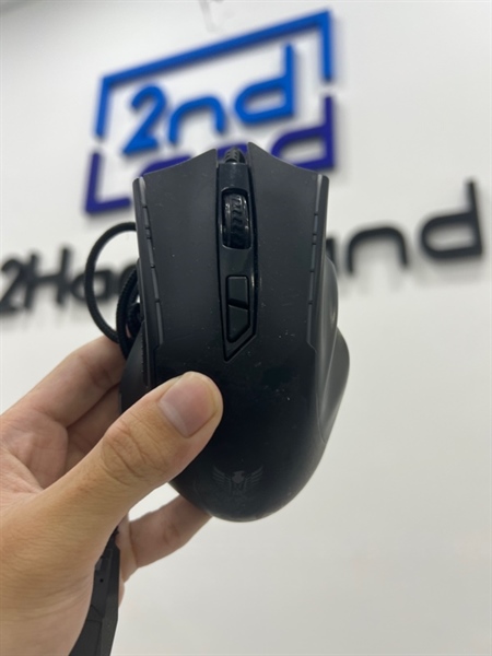 Chuột Gaming có dây ICORE GM03 - Màu đen - Ngoại hình 97% - Body