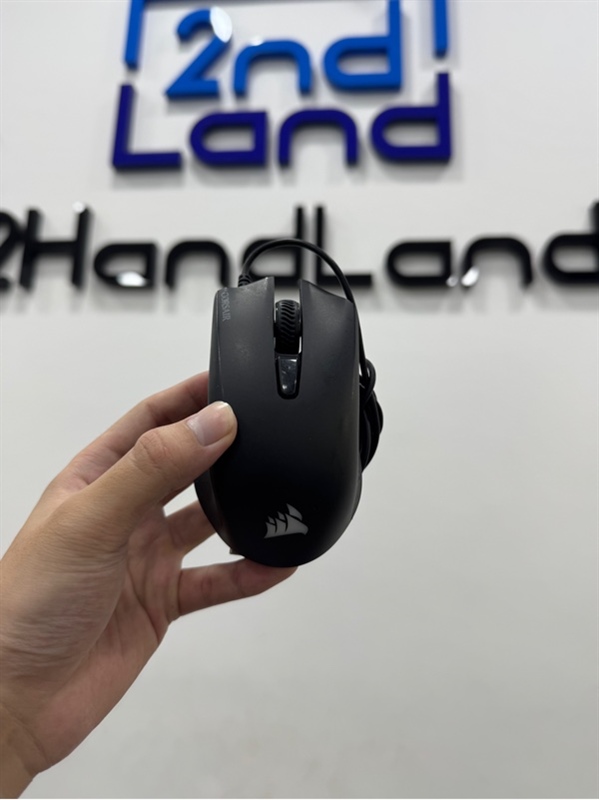 Chuột gaming Corsair Harpoon Pro RGB - 1 mode dây - Màu đen - Ngoại hình 97% - Fullbox