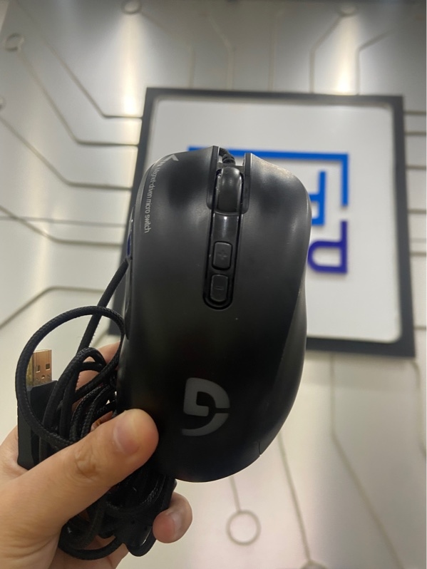 Chuột Gaming Fuhlen G90 – Black - Led RGB - 1 Mode dây - Màu đen - Ngoại hình: 97% - Body