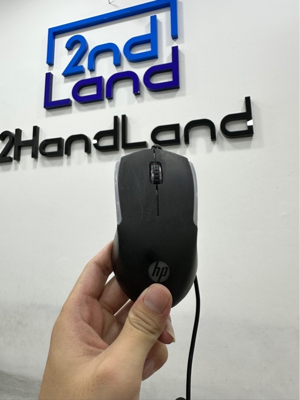 Chuột Gaming HP M160 có dây - 1 mode : Dây - Màu đen - Ngoại hình 97% - Body