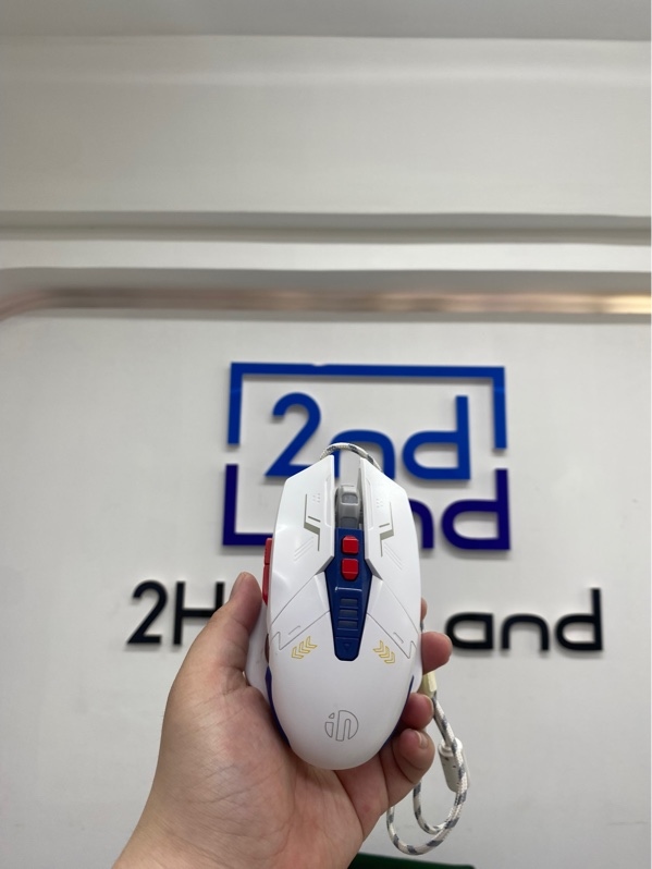 Chuột Gaming Inphic W9P - Màu trắng - Ngoại hình 97% - Body