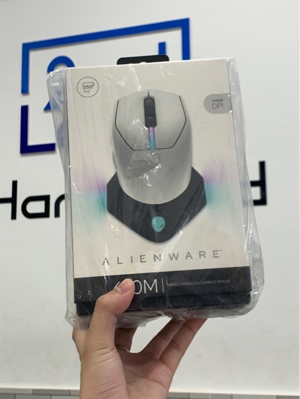 Chuột gaming không dây Dell Alienware AW610M - Màu trắng - Newseal