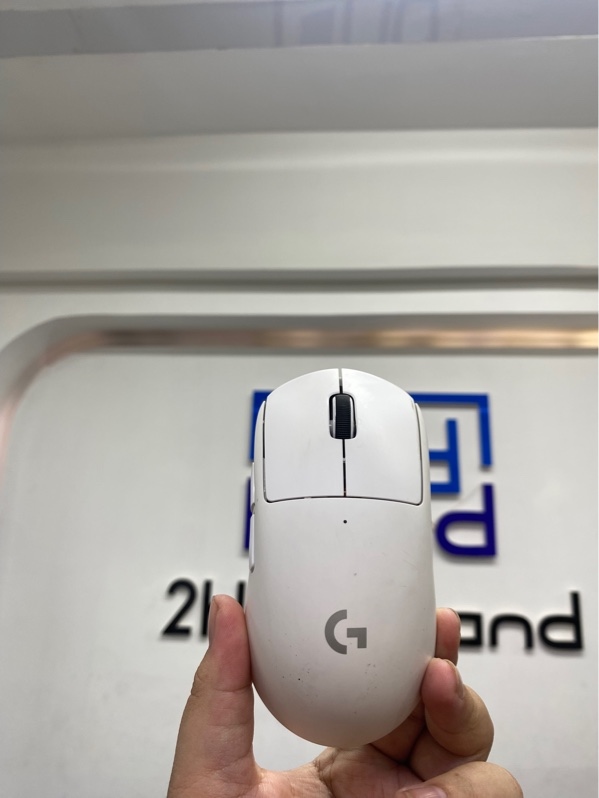 Chuột gaming không dây Logitech G Pro X Superlight - Màu trắng - Ngoại hình 97% - Fullbox