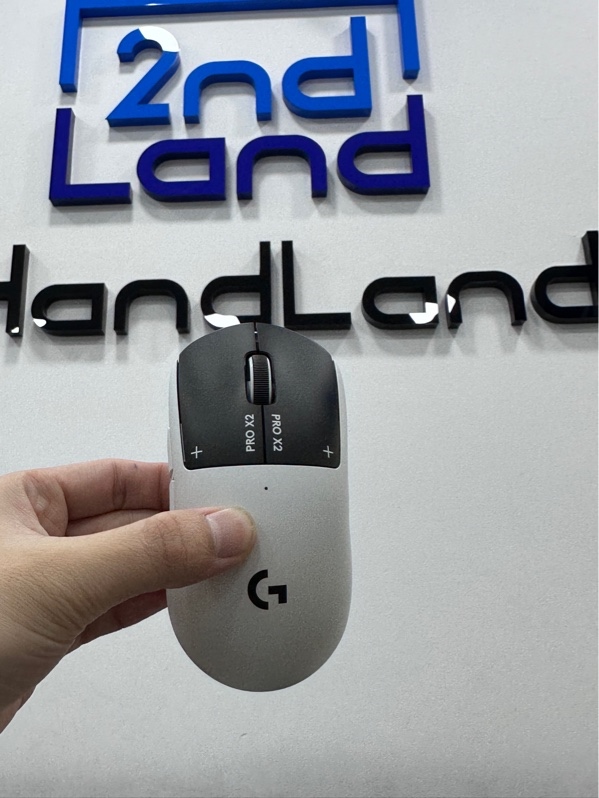Chuột Gaming không dây Logitech G Pro X2 SuperStrike - 2 mode : dongle , dây - Màu trắng - Ngoại hình 98% - Fullbox