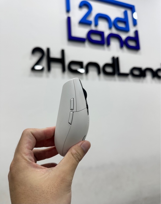 Chuột Gaming không dây Logitech G304 Lightspeed - 1 mode : receiver - Màu trắng - Ngoại hình 97% - Kèm receiver