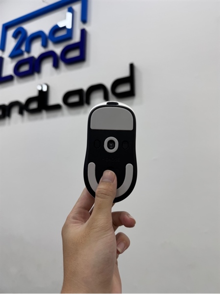 Chuột gaming không dây Mchose A7 V2 Ultra - 3 mode : dây , receiver , bluetooth - Màu trắng - Ngoại hình 97% - Kèm receiver 3