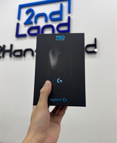 Chuột Gaming Logitech G Pro Wireless - 2 mode : dây + dongle - Màu đen - Ngoại hình 97% - Box + Dây + Dongle 3