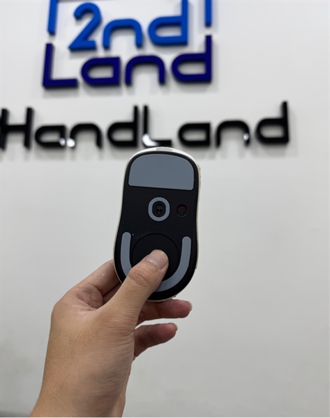 Chuột Gaming Logitech Pro X Superlight 2 Lightspeed - 2 mode : dây , receiver - Màu trắng - Ngoại hình 97% - Dán skin - Box + Receiver 3