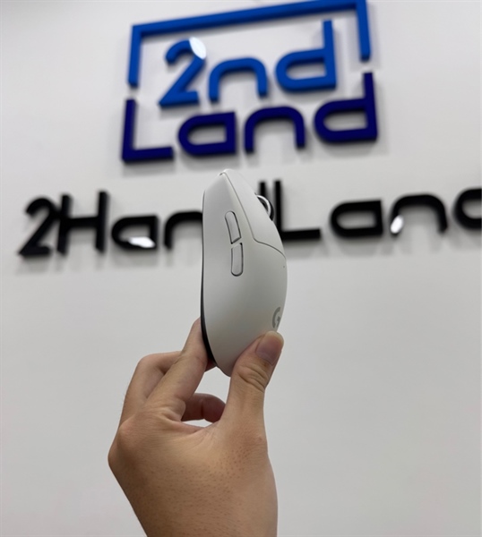 Chuột gaming Logitech Pro X Superlight 2 Lightspeed - 2 mode : Dây , receiver - Màu trắng - Ngoại hình 97% - Fullbox 1