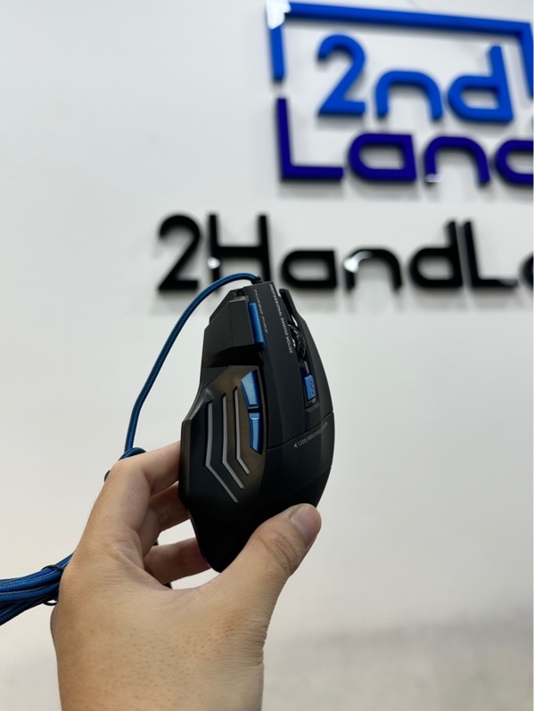 CHUỘT GAMING MS-7 - Màu đen - Ngoại hình 98% - Fullbox