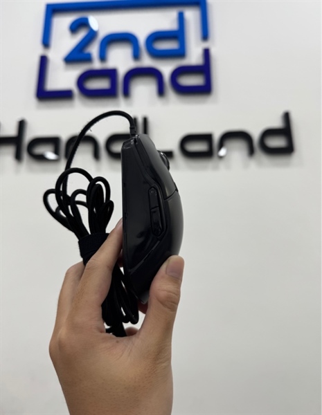 Chuột Gaming Rapoo VT200 - 1 mode : Dây - Màu đen - Ngoại hình 96% - Bung ốp cao su bên hông phải , mất ốp cao su bên hông trái - Body 1