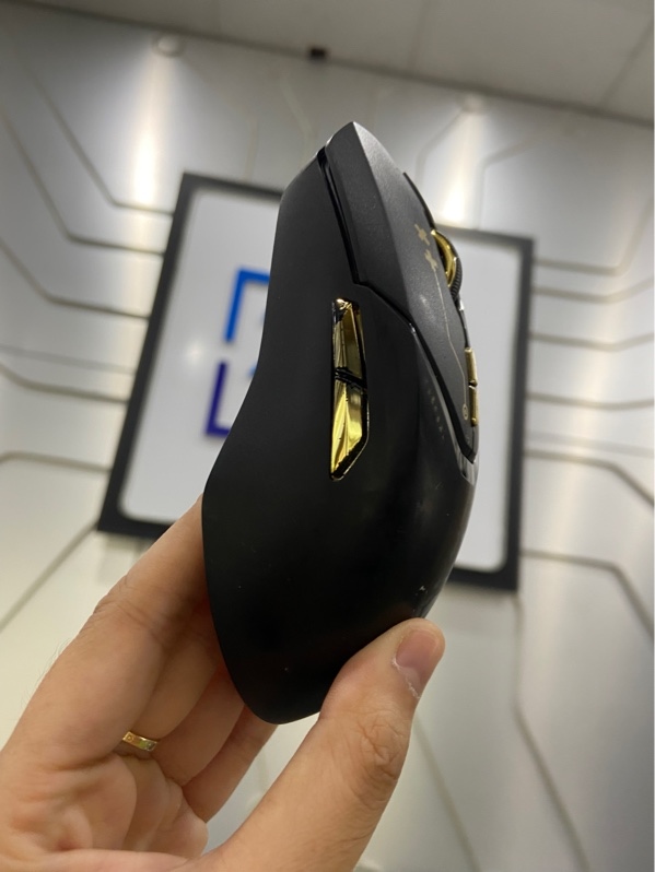 Chuột gaming Rapoo VT9 Pro - 2 mode : 2.4/dây - Màu đen - Ngoại hình: 97% - Không dây - Kèm receiver