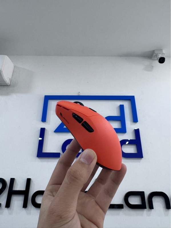 Chuột gaming Smailwolf M3+ - 3 mode - Màu cam - Ngoại hình 99% - Có đế sạc - New open box