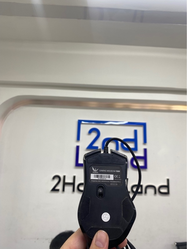 Chuột gaming Zadez G-156M - Màu đen - Ngoại hình 97% - Body