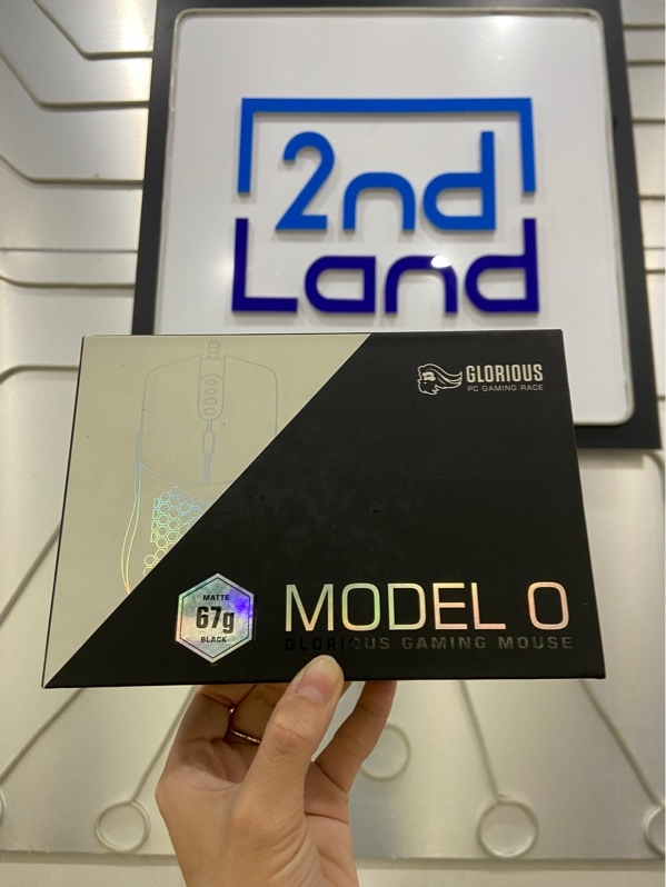 Chuột Glorious Model 0 - Màu đen - Ngoại hình: 98% - FullBox