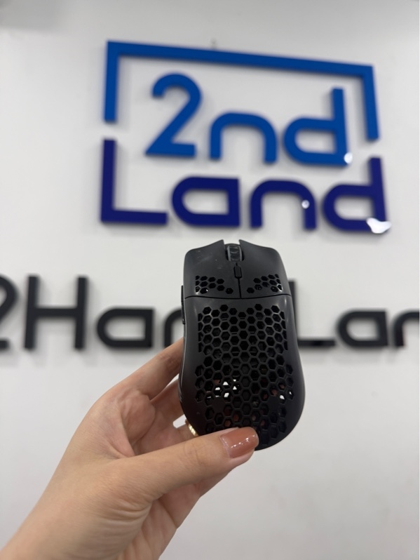 Chuột Glorius Model O wireless - Màu đen - Ngoại hình 97% - Kèm Box 1 receiver, 1 dongle, 1 dây usb-c ố