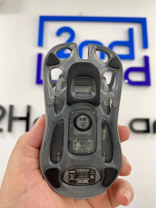 Chuột Gravastar mercury M1 - 3mode - Màu xám - Ngoại hình 98% - Feet mòn , có dán skin - FullBox , 1 dongle gravastar 4k