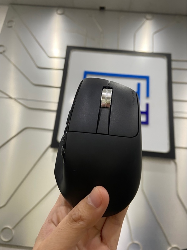 Chuột Hyper Work Macro MS02 - 3 Mode Kết Nối (Dây, 2.4, Receiver) - Màu đen - Ngoại hình: 97% - Body