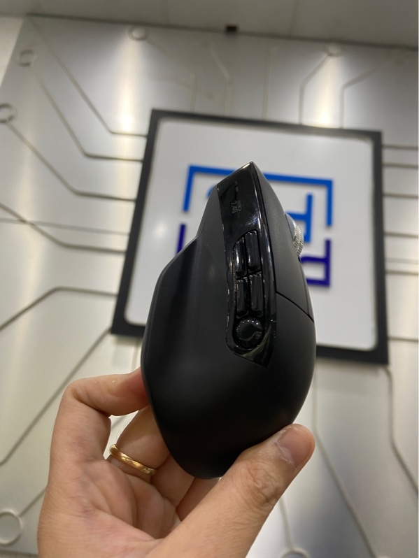 Chuột Hyper Work Macro MS02 - 3 Mode Kết Nối (Dây, 2.4, Receiver) - Màu đen - Ngoại hình: 97% - Body