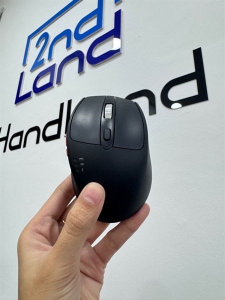 Chuột Hyper Work Silentium - 2 mode receiver + bluetooth - Màu đen - Ngoại hình 98% - Fullbox 1