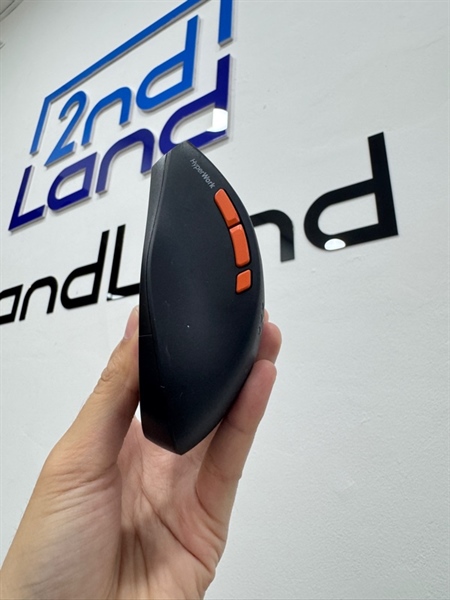 Chuột Hyper Work Silentium - 2 mode receiver + bluetooth - Màu đen - Ngoại hình 98% - Fullbox 3