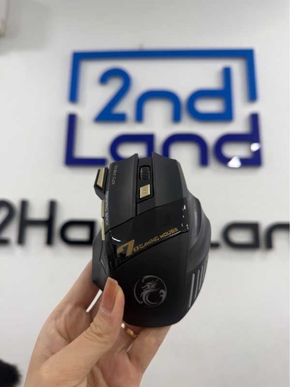 Chuột iMice GW-X7 - 2 mode ( có rese ) - Màu đen - Ngoại hình 97% - Body