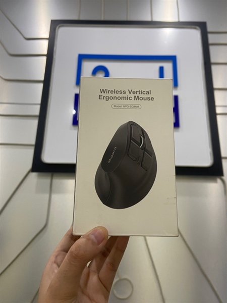 Chuột Jomaa IWG-SGM01 - 2 Mode: Bluetooth + 2.4G - Màu đen - Ngoại hình: 98% - Kèm Box + Receiver