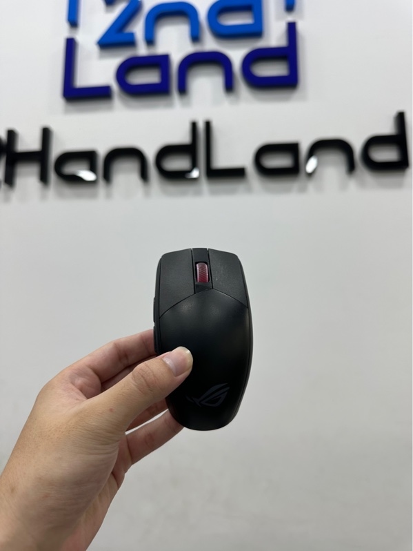 Chuột không dây Asus ROG Strix Impact III - 2 mode: receiver , bluetooth - Màu đen - Ngoại hình 97% - Kèm receiver