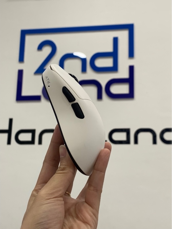 Chuột không dây ATK U2 plus - 3 mod - Màu trắng - Ngoại hình: 97% - Body